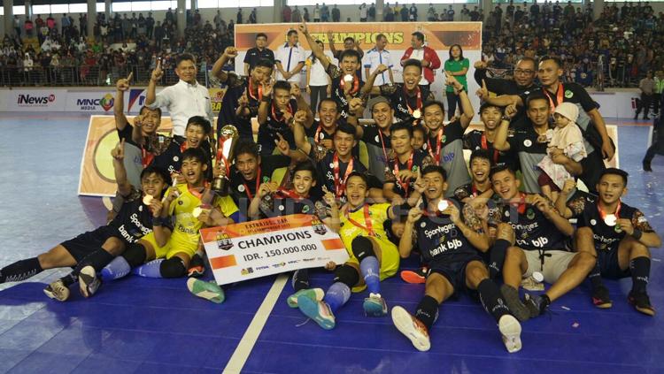Futsal Jawa Barat berhasil menjadi juara di FFI Championship 2017. Copyright: Zainal Hasan/INDOSPORT