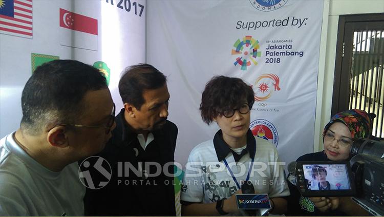 Brigitta Tieneke Kijono, manager competition squash untuk Asian Games 2018. Copyright: Gita Agiet/INDOSPORT