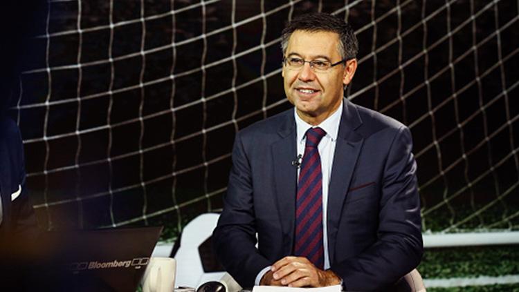 Josep Maria Bartomeu. Copyright: INDOSPORT