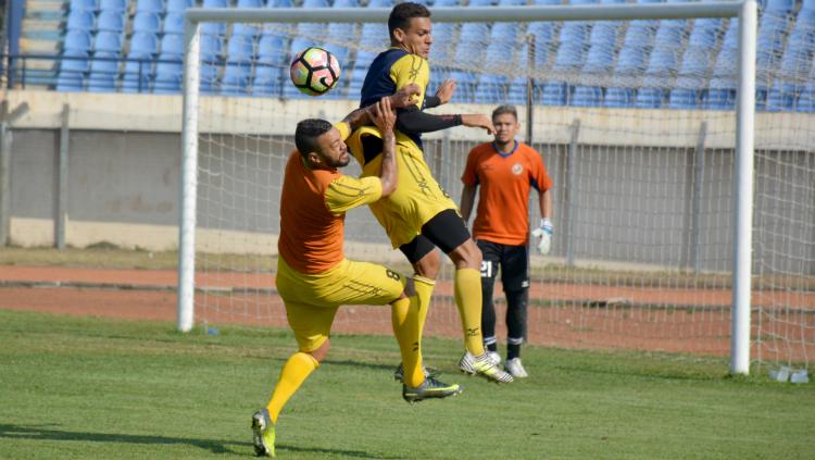 Semen Padang jalani latihan. Copyright: Taufik Hidayat/INDOSPORT