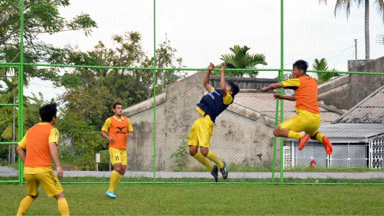 Semen Padang jalani latihan. Copyright: Taufik Hidayat/INDOSPORT