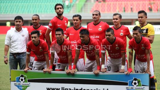 Skuat Persija Jakarta. (INDOSPORT/Herry Ibrahim)