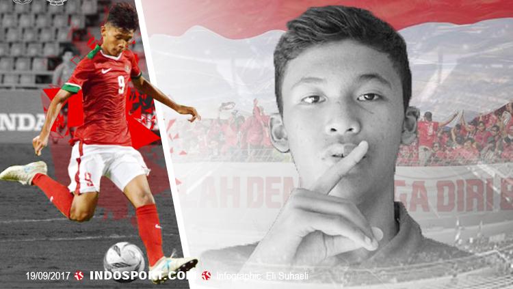 Sutan Zico penggawa Timnas Garuda Asia.