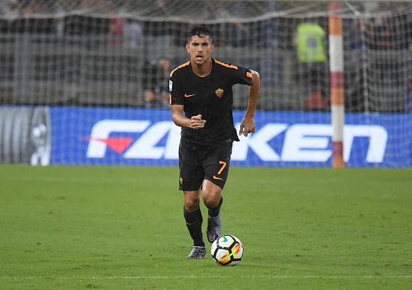 Lorenzo Pellegrini, gelandang serang AS Roma. Copyright: INDOSPORT