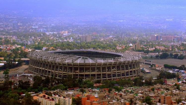 Kondisi Stadion Azteca masih kokoh meski diguncang gempa besar. - INDOSPORT