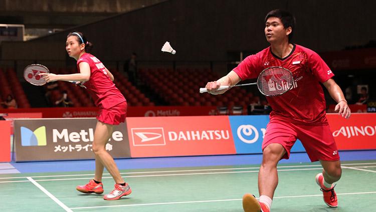 Pasangan ganda campuran, Praveen Jordan dan Debby Susanto. Copyright: HUMAS PBSI