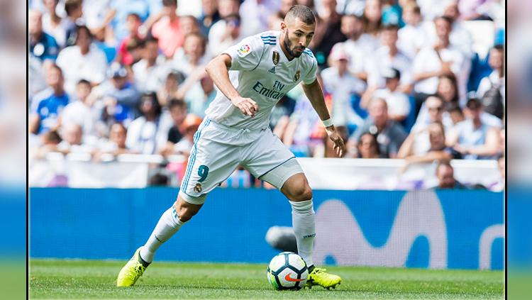 Karim Benzema, striker Real Madrid. Copyright: INDOSPORT