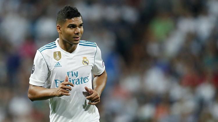 Casemiro, gelandang bertahan Real Madrid. Copyright: INDOSPORT