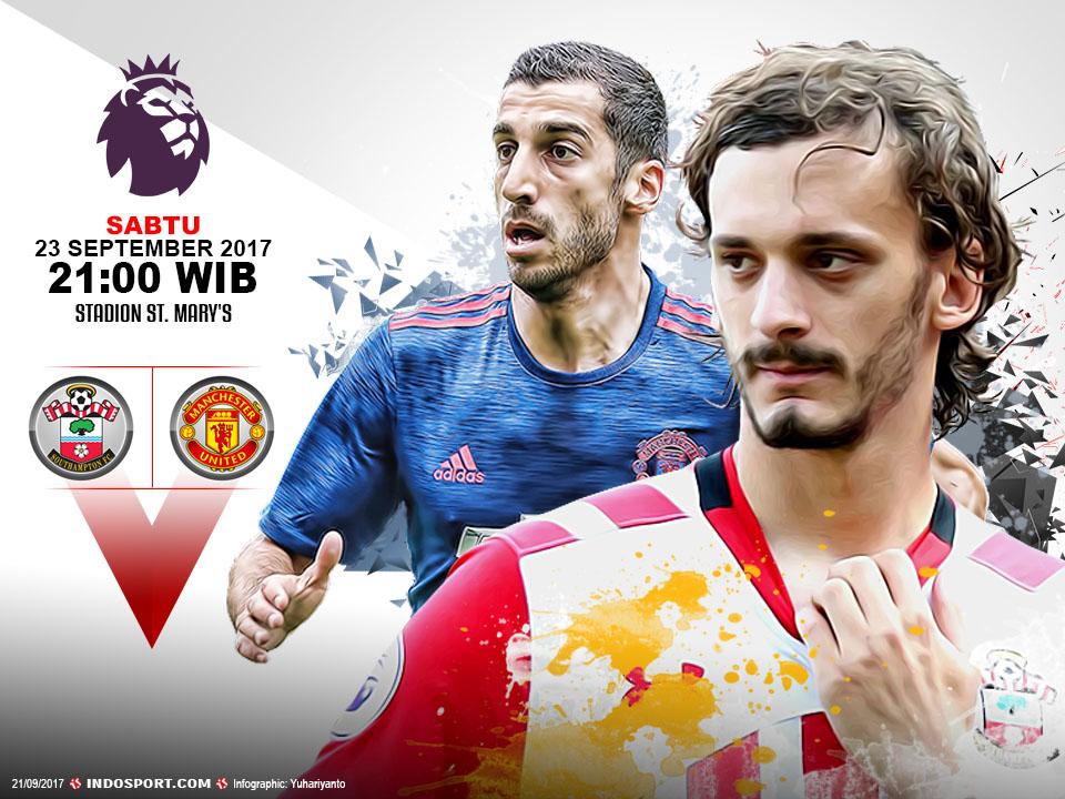 Prediksi Southampton vs Manchester United. Copyright: Grafis:Yanto/Indosport.com