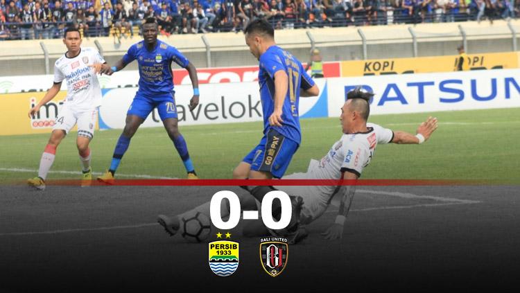 Hasil pertandingan Persib Bandung vs Bali United. Copyright: Grafis: Eli Suhaeli/INDOSPORT