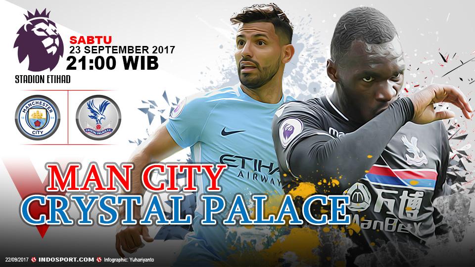 Prediksi Manchester City vs Crystal Palace.