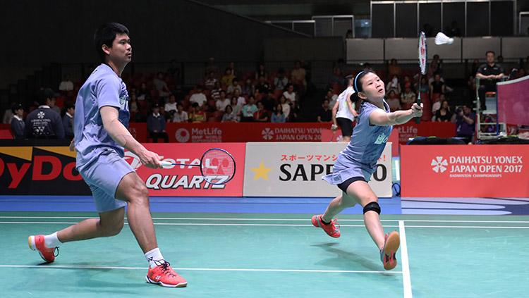 Praveen Jordan  dan Debby Susanto lolos ke semifinal. Copyright: HUMAS PBSI