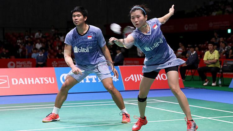 Praveen Jordan  dan Debby Susanto lolos ke semifinal. Copyright: HUMAS PBSI