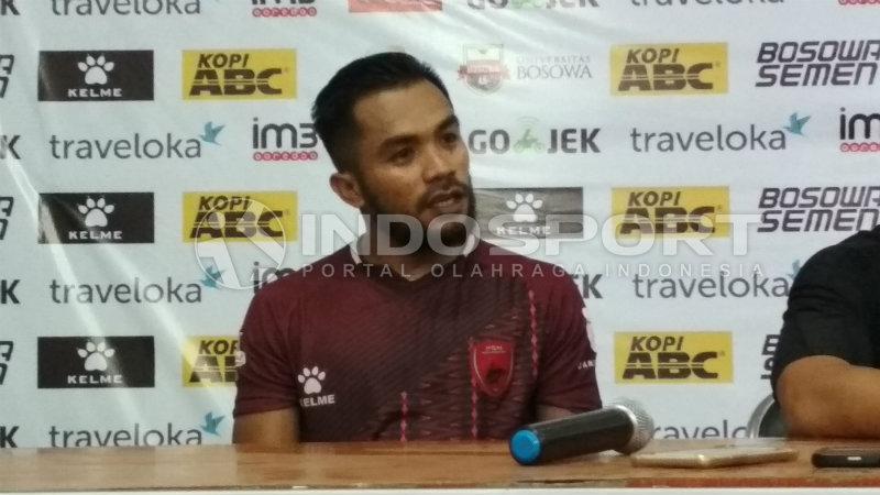 Zulham Zamrun, gelandang serang PSM Makassar. Copyright: Basri/INDOSPORT