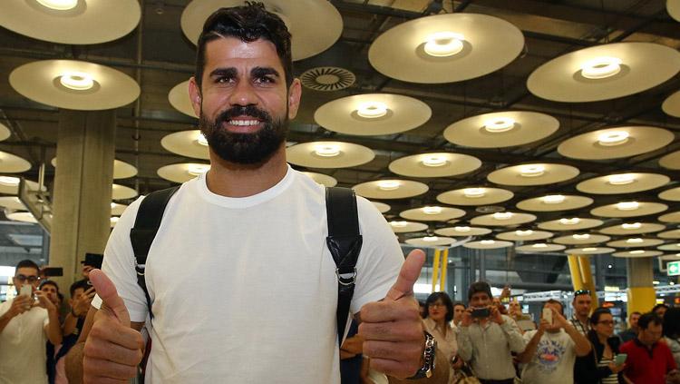 Diego Costa (Atletico Madrid) Copyright: twitter.com/atletienglish