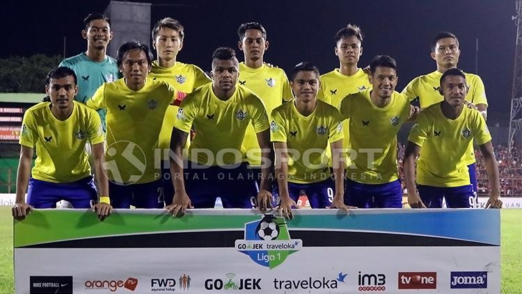 Skuat Persegres Gresik Copyright: INDOSPORT/Basri