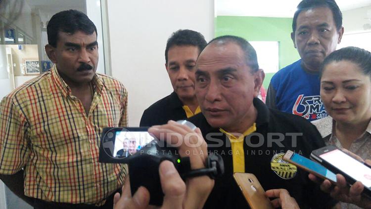 Ketua PSSI, Edy Rahmayadi. Copyright: Kesuma Ramadhan/INDOSPORT