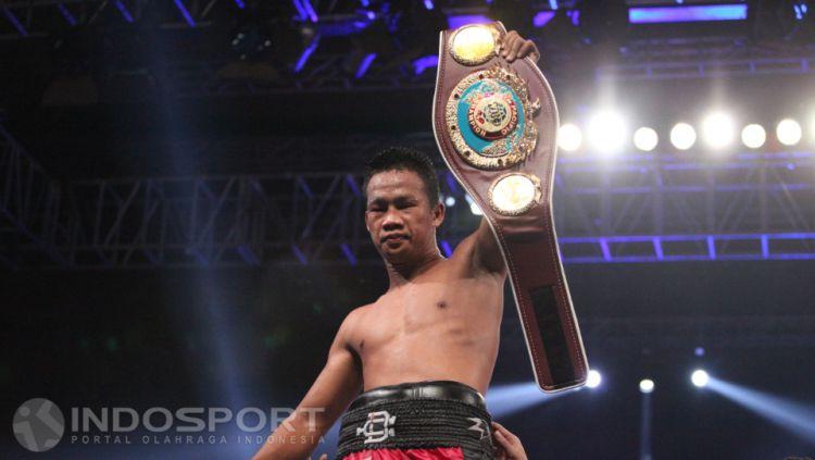Daud Yordan tengah melakukan sejumlah persiapan jelang laga melawan petinju Thailand bulan Agustus 2019 nanti. Herry Ibrahim/INDOSPORT.