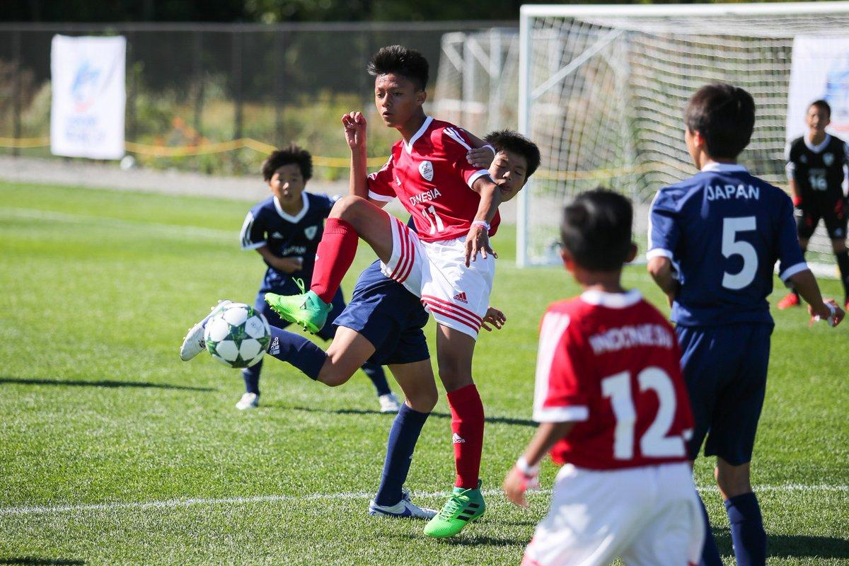 Indonesia vs Meksiko di Piala Dunia U-12 Copyright: Twitter/@DanoneNationsCup