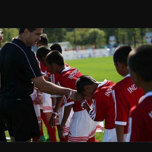 Timnas Indonesia U-12 di Danone Nations Cup 2017 Copyright: Twitter/@DanoneNationsCup