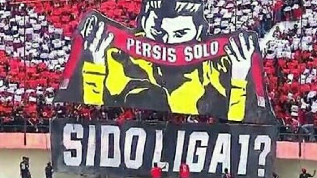 Suporter Persis Solo. Copyright: Twitter