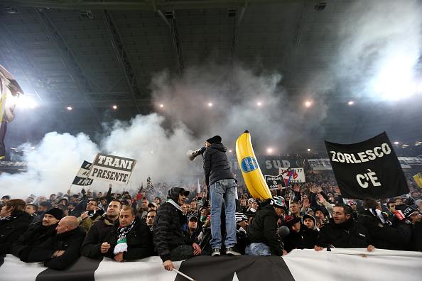 Ultras Juventus di curva sud. Copyright: INDOSPORT
