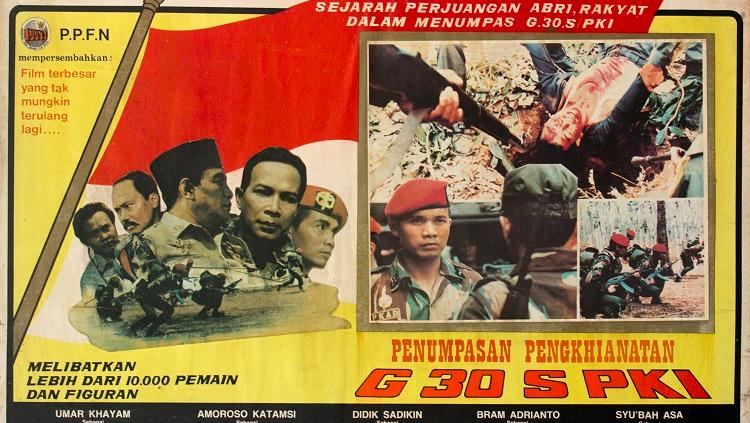 Poster Film G30S/PKI. - INDOSPORT
