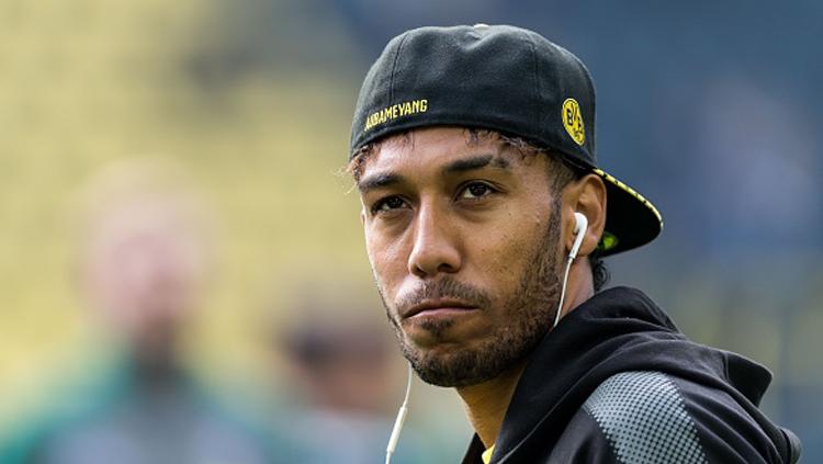 Pierre-Emerick Aubameyang, striker Borussia Dortmund. Copyright: INDOSPORT