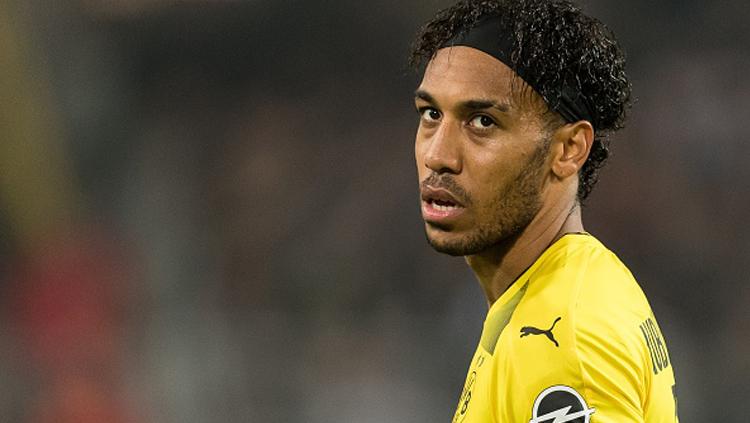 Pierre-Emerick Aubameyang, striker Borussia Dortmund.