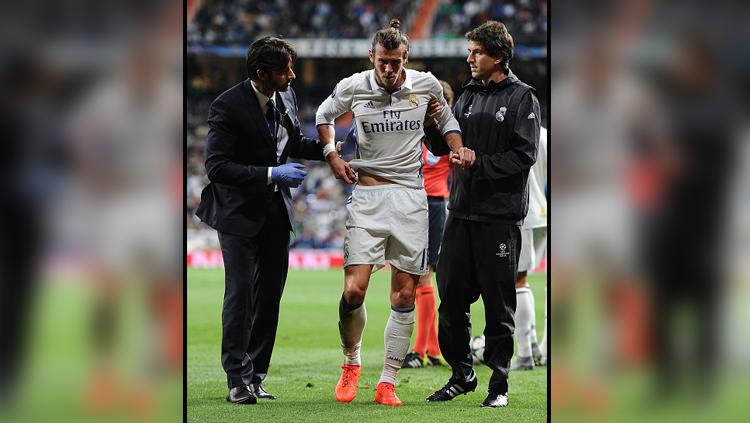 Gareth Bale rentan cedera. Copyright: INDOSPORT