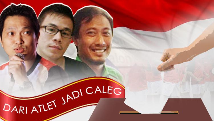 Kiri-kanan: Hariyanto Arbi, Piter Taslim, Mursyid Effendi.