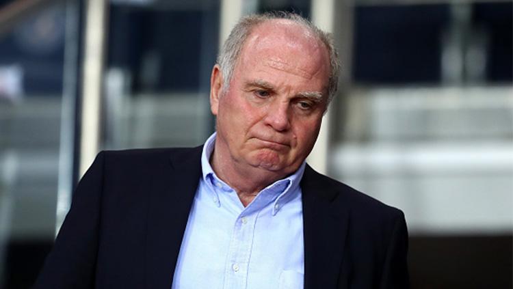 Uli Hoeness, Presiden Bayern Munchen. Copyright: INDOSPORT