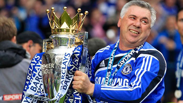 Carlo Ancelotti raih sukses di Chelsea. Copyright: sigmalive