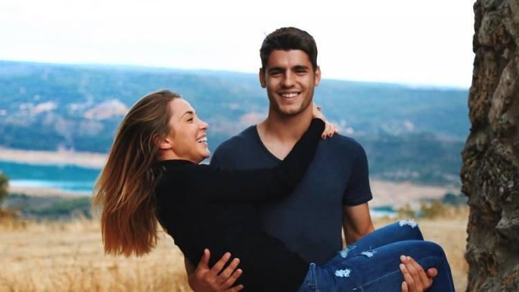 Alvaro Morata dan Alice Campello. Copyright: instagram.com/alicecampello