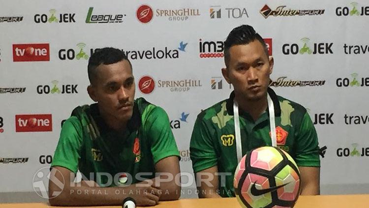 Rudy Eka Priambada saat sesi jumpa pers. Copyright: INDOSPORT/Muhammad Adhyaksa