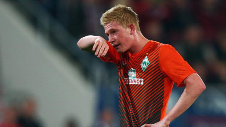 Kevin De Bruyne saat berseragam Werder Bremen. Copyright: INDOSPORT