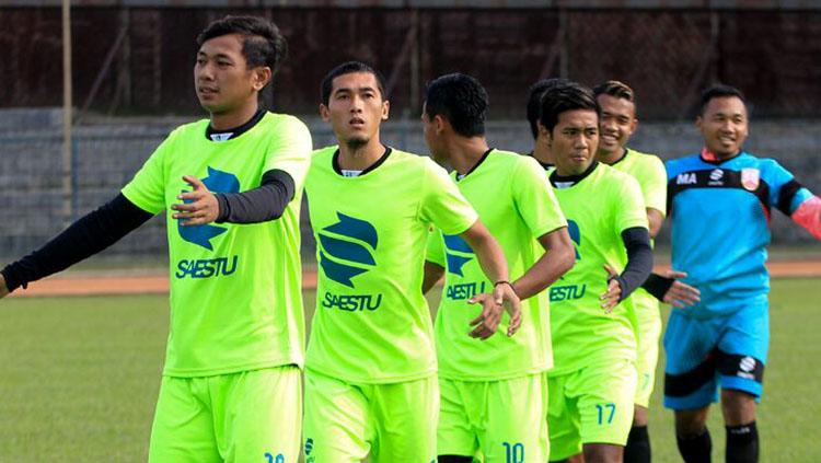 Skuat Persis Solo sedang berlatih. Copyright: persis-solo.id