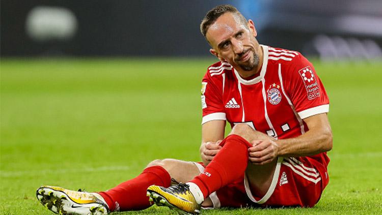 Franck Ribery dikabarkan akan merapat ke klub Timur Tengah.