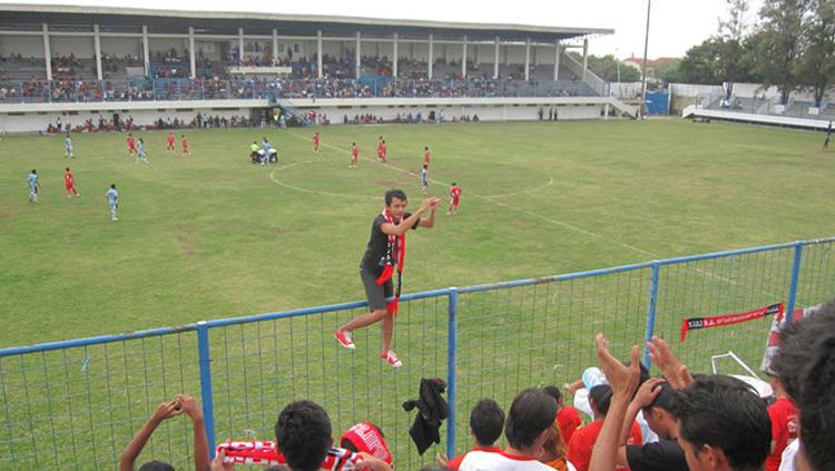 Kondisi Stadion Citarum, Semarang, yang tidak memungkinkan PSIS Semarang menggelar laga dengan penonton. Copyright: derrotesturm.blogspot.co.id