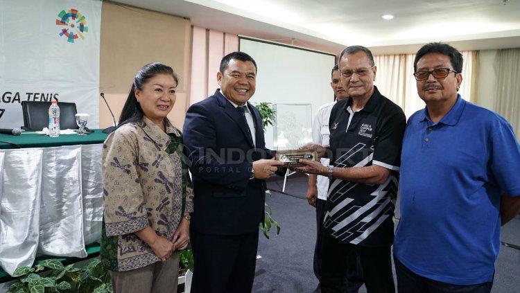 Tenis siap ke Asian Games 2018 Copyright: Muhammad Effendi/Indosport