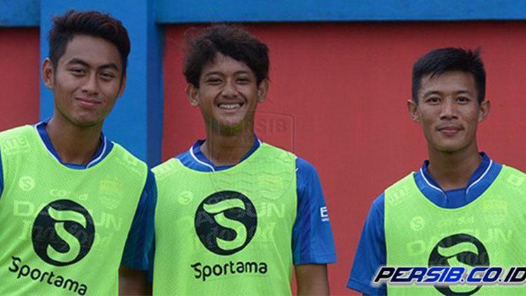 Gelandang muda Persib Bandung. Copyright: Persib Bandung