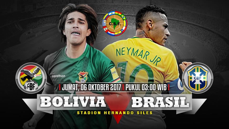 Prediksi Bolivia vs Brasil.