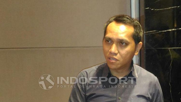 COO PT LIB, Tigor Shalom Boboy. Copyright: INDOSPORT/Zainal Hasan