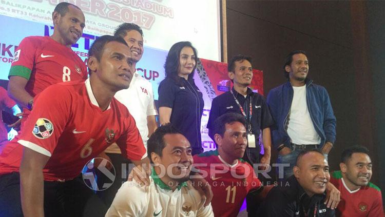 Sejumlah eks pemain Timnas Indonesia yang bakal turun di ajang Balikpapan Masters. Copyright: INDOSPORT/Petrus Manus DaYerrimon