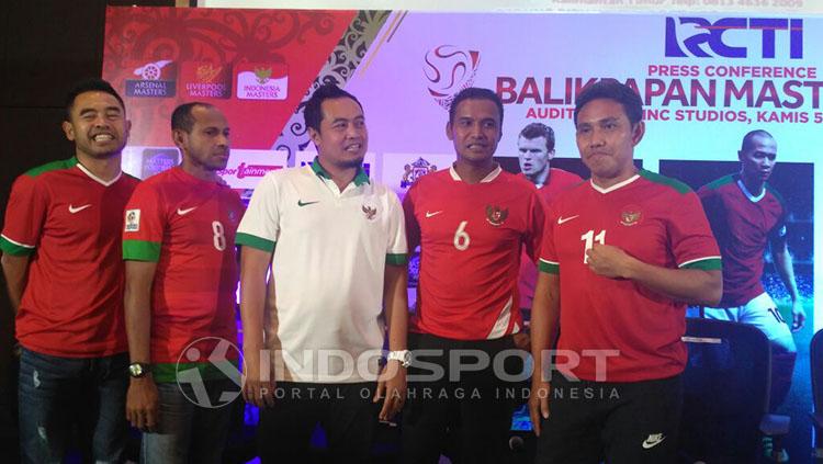 Bima Sakti bakal mengawaki rekan-rekannya eks Timnas Indonesia dalam ajang Balikpapan Masters. Copyright: INDOSPORT/Petrus Manus DaYerrimon