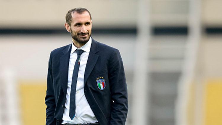 Bek tangguh asal Italia, Giorgio Chiellini, menjadi satu-satunya pemain Juventus yang merayakan sembilan gelar beruntun scudetto Serie A Liga Italia.