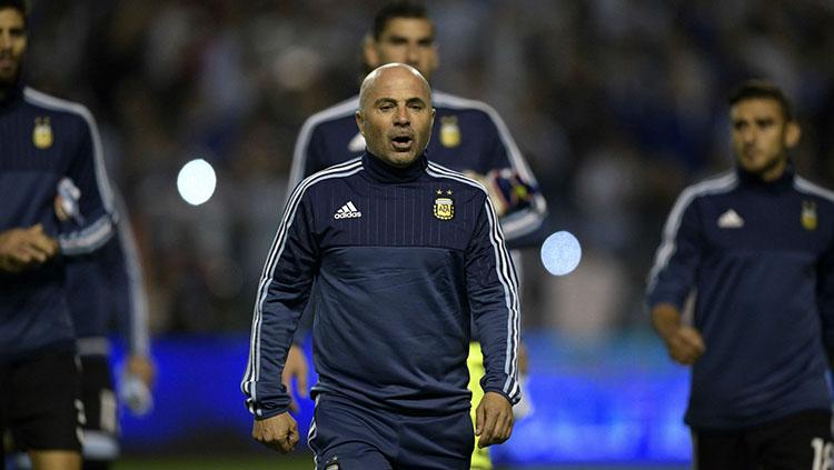 Mantan pelatih Argentina di Piala Dunia 2018, Jorge Sampaoli.