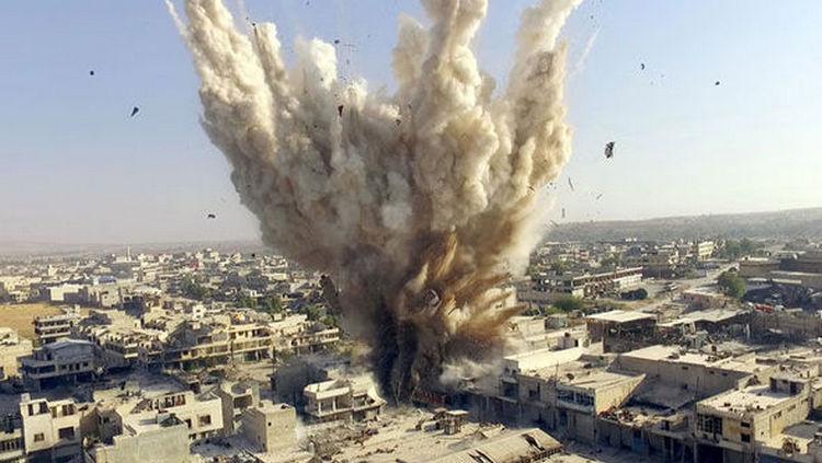 Pemboman di Aleppo, Suriah. Copyright: Getty Images