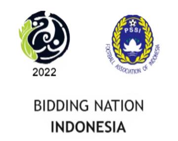 Logo bidding Indonesia Piala Dunia 2022. Copyright: Istimewa