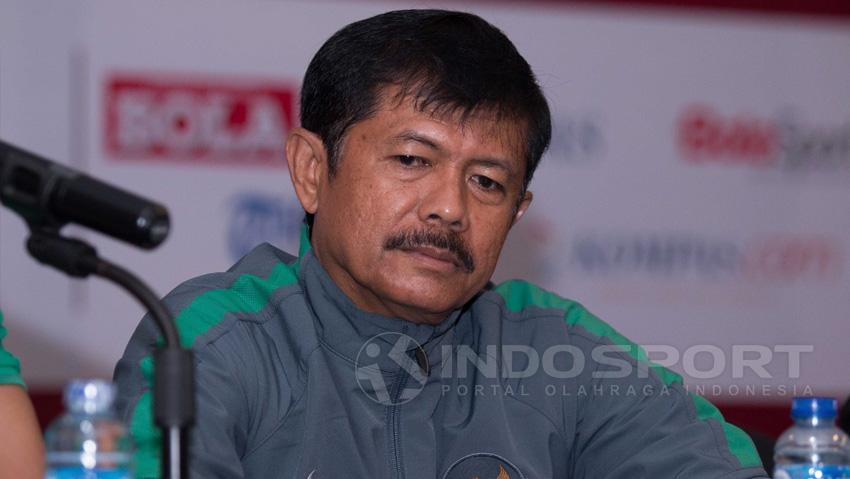 Pelatih Tim Nasional (Timnas) Indonesia U-19, Indra Sjafri. Copyright: Petrus Manus DaYerimon/Indosport.com